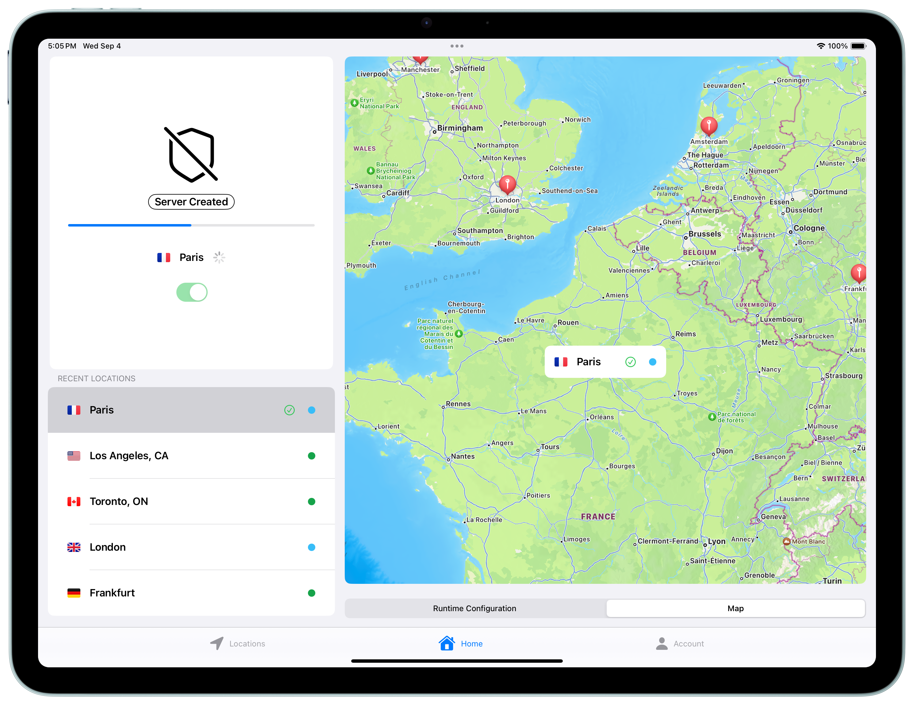 Washington VPN on iPad